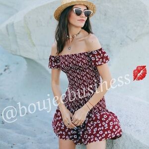 ZARA Floral Print Dress